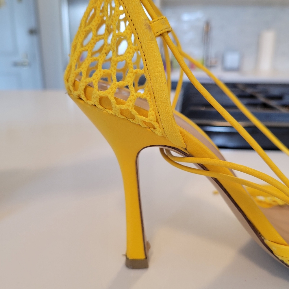 Bottega Veneta Lace-up mesh pumps - Picture 8 of 16